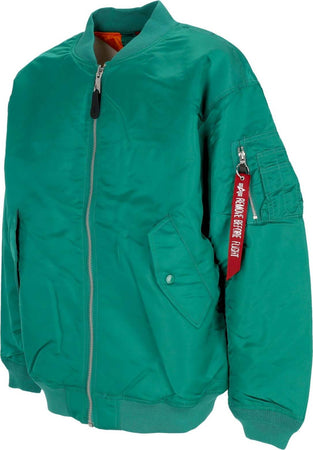 ALPHA-INDUSTRIES-Giubbotto-Bomber-Donna-W-Ma-1-Core-Jungle-Green-da-donna