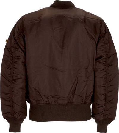 ALPHA-INDUSTRIES-Giubbotto-Bomber-Uomo-Ai-Ma-1-Hunter-Brown-da-uomo