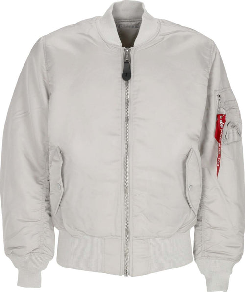 ALPHA-INDUSTRIES-Giubbotto-Bomber-Uomo-Ai-Ma-1-Pastel-Grey-da-uomo