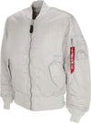 ALPHA-INDUSTRIES-Giubbotto-Bomber-Uomo-Ai-Ma-1-Pastel-Grey-da-uomo