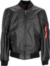 ALPHA-INDUSTRIES-Giubbotto-Uomo-Ma-1-Leather-Lf-Black-da-uomo