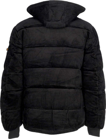 ALPHA-INDUSTRIES-Giubbotto-Uomo-Puffer-Cord-Black-da-uomo