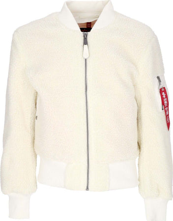 ALPHA-INDUSTRIES-Orsetto-Uomo-Ma-1-Teddy-Off-White-da-uomo