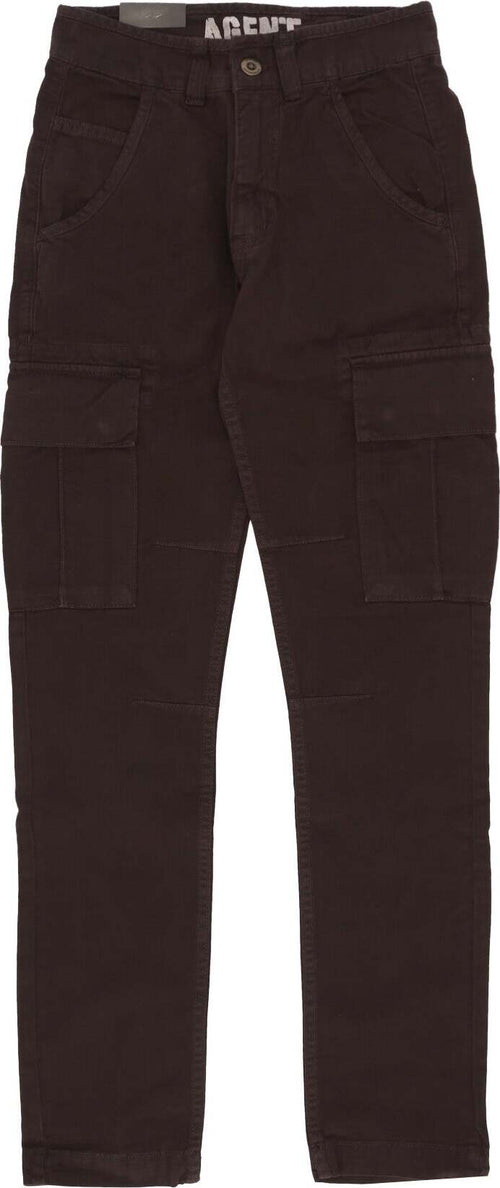 ALPHA-INDUSTRIES-Pantalone-Lungo-Uomo-Agent-Pant-Hunter-Brown-da-uomo