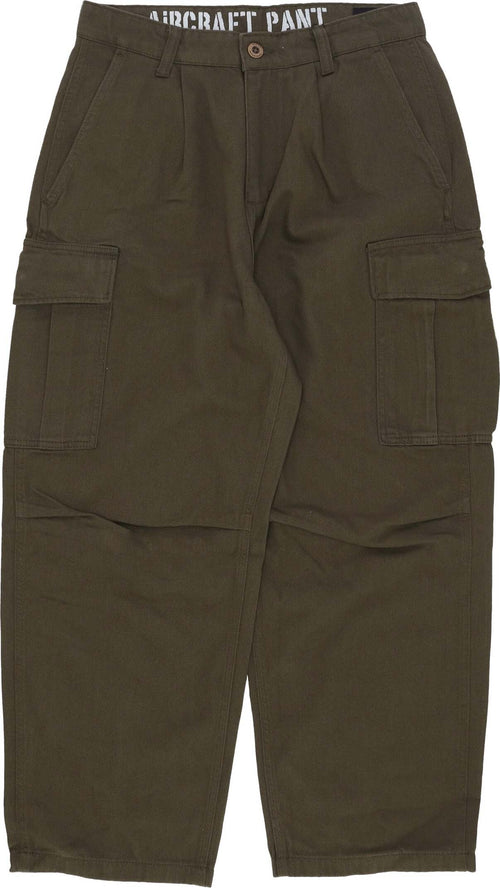 ALPHA-INDUSTRIES-Pantalone-Lungo-Uomo-Aircraft-Pant-Dark-Olive-da-uomo
