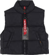 ALPHA-INDUSTRIES-Piumino-Smanicato-Donna-W-Puffer-Vest-Cropped-Black-da-donna