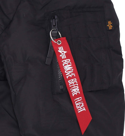 ALPHA-INDUSTRIES-Piumino-Uomo-Hooded-Logo-Puffer-Black-da-uomo