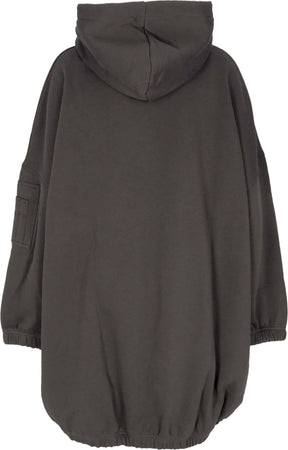 ALPHA-INDUSTRIES-Vestito-Donna-W-X-fit-Label-Os-Dress-Vintage-Grey-da-donna