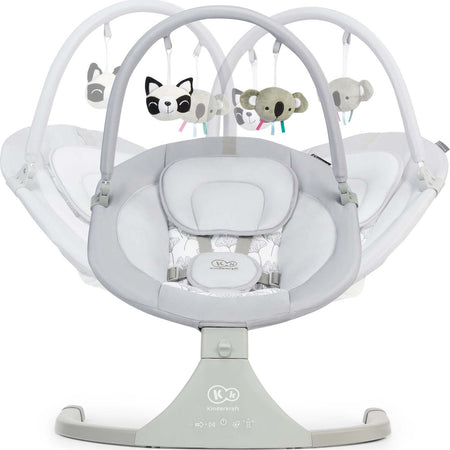 Altalena a culla elettrica 2 in 1 LULI Kinderkraft Casa e cucina/Arredamento/Cameretta bambini/Lettini per neonati e bambini/Culle basculanti La Casa Del Bebè - Napoli, Commerciovirtuoso.it