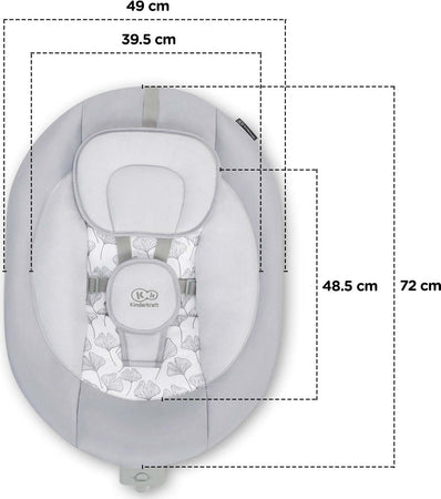 Altalena a culla elettrica 2 in 1 LULI Kinderkraft Casa e cucina/Arredamento/Cameretta bambini/Lettini per neonati e bambini/Culle basculanti La Casa Del Bebè - Napoli, Commerciovirtuoso.it