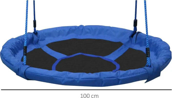 Altalena-da-Giardino-per-Bambini-tra-3-e-8-anni-Interno-ed-Esterno-φ100-×-180cm-Carico-Massimo-di-100kg-SD4344-005SD4