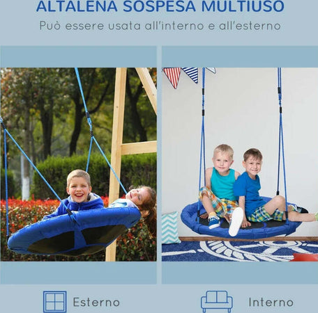 Altalena-da-Giardino-per-Bambini-tra-3-e-8-anni-Interno-ed-Esterno-φ100-×-180cm-Carico-Massimo-di-100kg-SD4344-005SD4