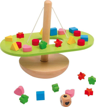 Altalena dell'equilibrio realizzata in legno Gioco in legno Papau - Giammoro, Commerciovirtuoso.it