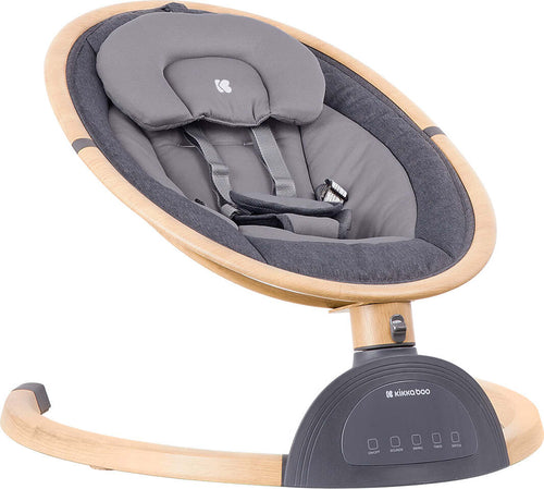 Altalena-elettrica-side-to-side-Ashlee-Grigio-Scuro-Kikkaboo