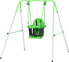 Altalena-per-Bambini-6-36-Mesi-da-Giardino-e-Salotto-in-Acciaio-e-PE,-122x146x122-cm,-Verde-FG7344-065V00GNFG7