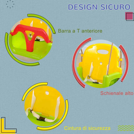 Altalena-per-Bambini-9-36-Mesi-in-PP-e-PE-con-Corda-Regolabile-e-Cintura,-42x33x120-180-cm-TG8344-056V00GNTG8
