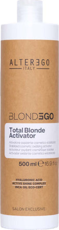 Alterego-Capelli-Total-Blonde-Activator-500-Ml,-Attivatore-Ossidante-Cosmetico-in-Crema-Specifico-per-Pure-Light-Cream-Alterego-Total-Blonde-Activator