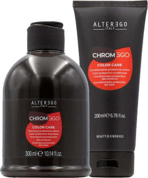 Alterego-chromego-color-care-shampoo-300-ml-più-conditioner-200-ml-per-capelli-colorati-e-decolorati