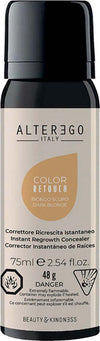 Alterego-Color-Retouch-Biondo-Scuro-75-Ml-Spray-Ritocco-Ricrescita-Colore-Copertura-100%-Dei-Capelli-Bianchi