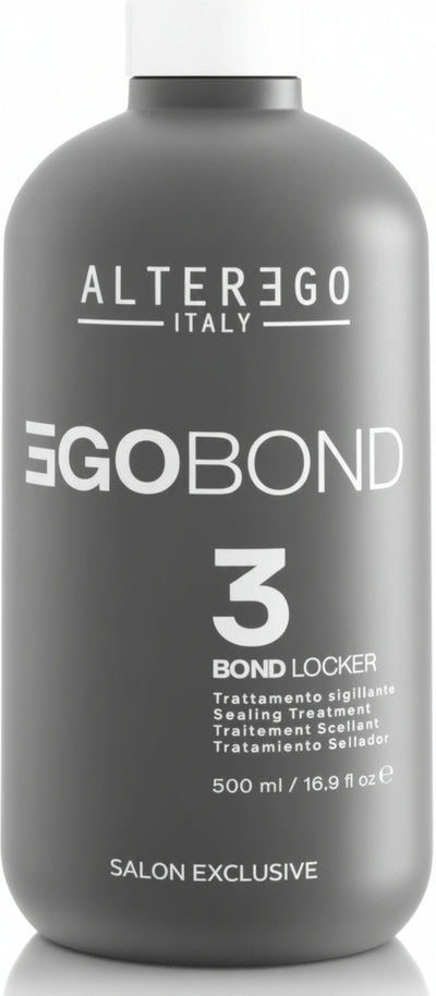 Alterego Egobond 3 Bond Locker 250 Ml, Trattamento Di Chiusura Di Egobond, Funge Da Sigillante Del Servizio Bellezza/Cura dei capelli/Prodotti per la cura dei capelli/Balsami ad azione profonda e trattamenti Me.Dis. - Peschiera Borromeo, Commerciovirtuoso.it