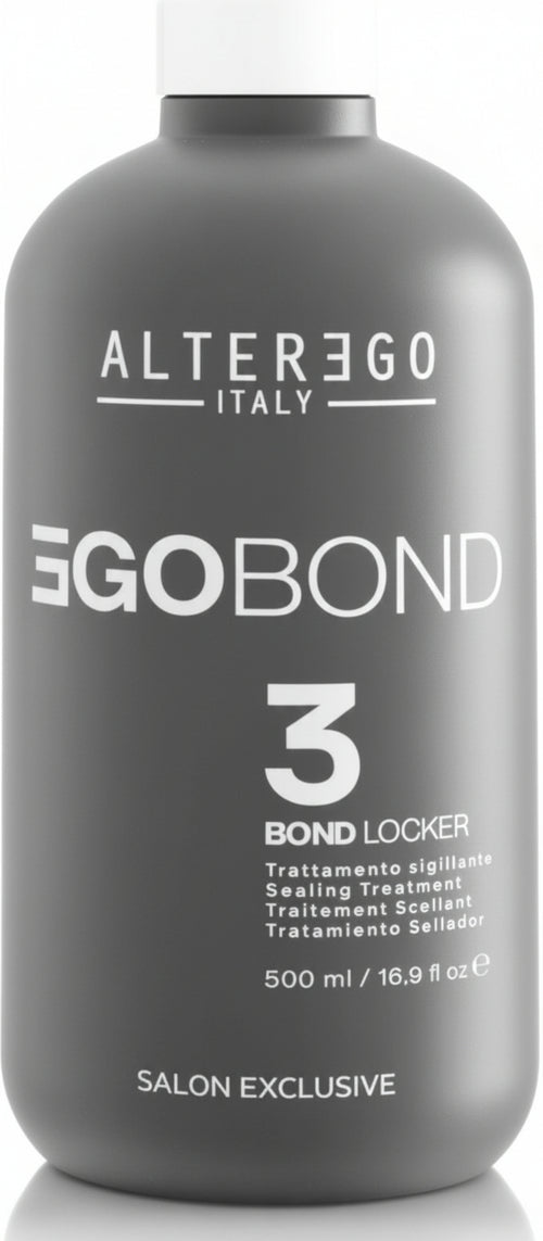 Alterego Egobond 3 Bond Locker 250 Ml, Trattamento Di Chiusura Di Egobond, Funge Da Sigillante Del Servizio Bellezza/Cura dei capelli/Prodotti per la cura dei capelli/Balsami ad azione profonda e trattamenti Me.Dis. - Peschiera Borromeo, Commerciovirtuoso.it