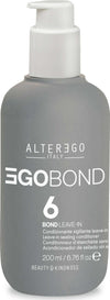 Alterego Egobond 6 Bond Leave-in Conditioner 200 Ml, Condizionante Sigillante Senza Risciacquo, Avvolge E Sigilla Il Capello Bellezza/Cura dei capelli/Maschere per capelli Me.Dis. - Peschiera Borromeo, Commerciovirtuoso.it