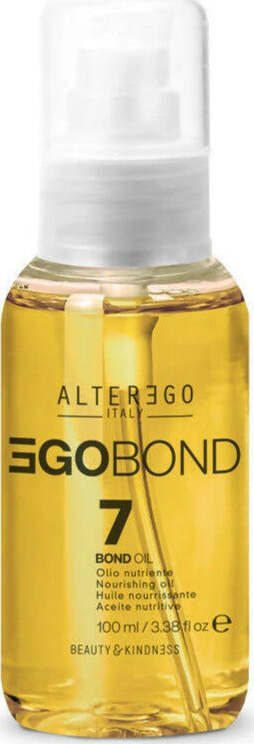 Alterego Egobond 7 Bond Oil 100 Ml, Nutriente Arricchito Con Olio Di Abissinia, Nutre E Ristruttura I Capelli Bellezza/Cura dei capelli/Oli per capelli Me.Dis. - Peschiera Borromeo, Commerciovirtuoso.it