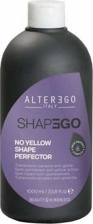 Alterego no yellow shape perfector, 1000 ml trattamento lisciante anti - giallo per tutti i tipi di capelli biondi, anche quelli più difficili. Bellezza/Cura dei capelli/Prodotti per la cura dei capelli/Liscianti Me.Dis. - Peschiera Borromeo, Commerciovirtuoso.it