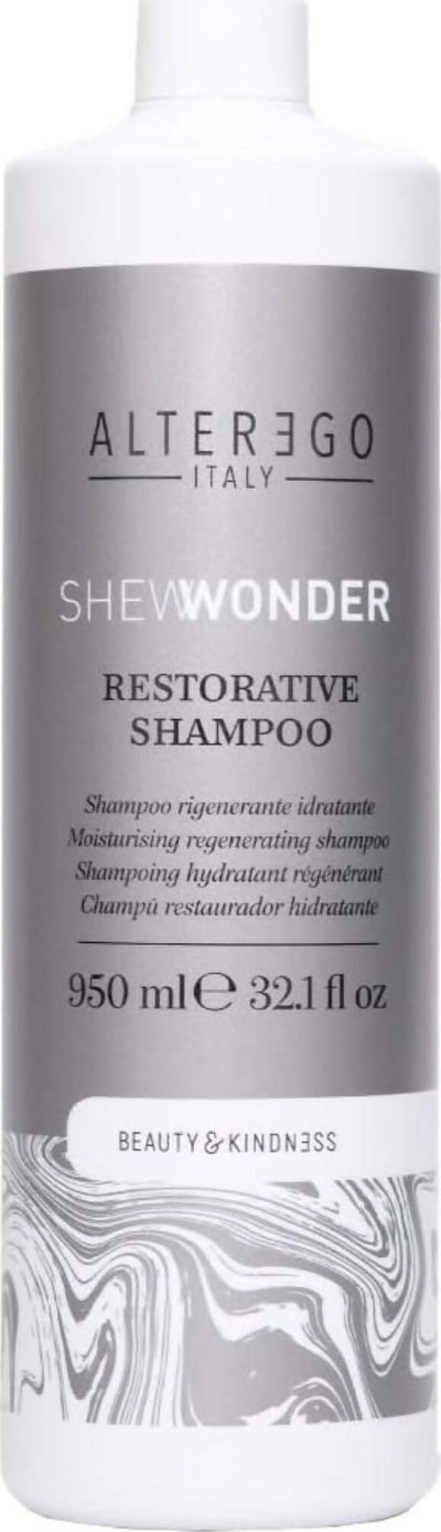 Alterego-shewonder-restorative-shampoo-950-ml,-rigenerante-ed-idratante,-deterge-accuratamente-la-cute-eliminando-le-impurità.