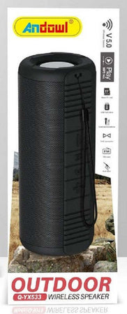 Altoparlante 2.0 Wireless Speaker Bluetooth 5.0 Aux 3,5mm Usb Per Esterno Qyx533 Elettronica/Audio e video portatile/Accessori/Casse portatili e Docking Station con altoparlanti/Casse portatili Bluetooth Trade Shop italia - Napoli, Commerciovirtuoso.it