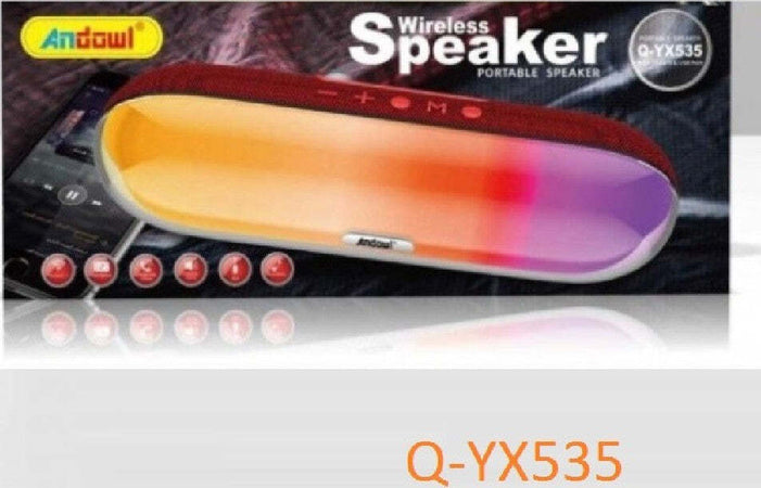 Altoparlante Bluetooth Ios/android Portatile Ricaricabile Q-yx535 Tecnologia Rgb Elettronica/Audio e video portatile/Accessori/Casse portatili e Docking Station con altoparlanti/Casse portatili Bluetooth Trade Shop italia - Napoli, Commerciovirtuoso.it