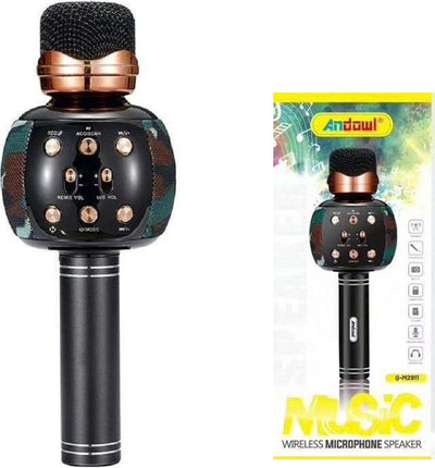 Altoparlante Microfono Wireless Ricaricabile Bluetooth Fm Radio Musica Q-m2911 Elettronica/Audio e video portatile/Accessori/Casse portatili e Docking Station con altoparlanti/Casse portatili Bluetooth Trade Shop italia - Napoli, Commerciovirtuoso.it