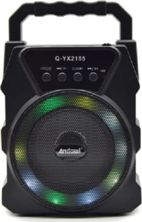Altoparlante-Portatile-15w-Pmpo-Bluetooth-5.0-Con-Luci-A-Led-Senza-Fili