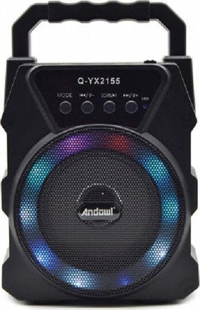 Altoparlante Portatile Q-yx2155 15w Pmpo Bluetooth 5.0 Con Luci A Led Senza Fili Elettronica/Audio e video portatile/Accessori/Casse portatili e Docking Station con altoparlanti/Casse portatili Bluetooth Trade Shop italia - Napoli, Commerciovirtuoso.it