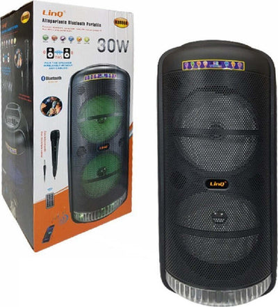 Altoparlante Speaker Cassa Bluetooth Portatile Kb8808 30w Microfono Telecomando Elettronica/Audio e video portatile/Accessori/Casse portatili e Docking Station con altoparlanti/Casse portatili Bluetooth Trade Shop italia - Napoli, Commerciovirtuoso.it