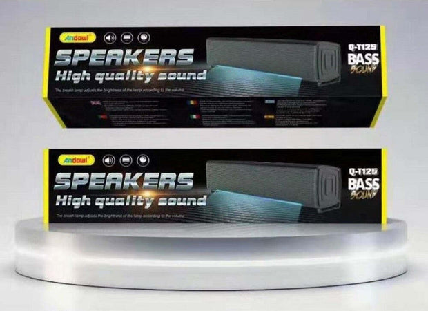 Altoparlanti Q-t125 Speaker Soundbar Per Pc Potenziamento Bassi E Led Alla Base Elettronica/Home Audio e Hi-Fi/Altoparlanti/Soundbar Trade Shop italia - Napoli, Commerciovirtuoso.it