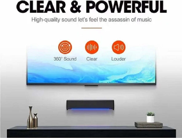 Altoparlanti Q-t125 Speaker Soundbar Per Pc Potenziamento Bassi E Led Alla Base Elettronica/Home Audio e Hi-Fi/Altoparlanti/Soundbar Trade Shop italia - Napoli, Commerciovirtuoso.it