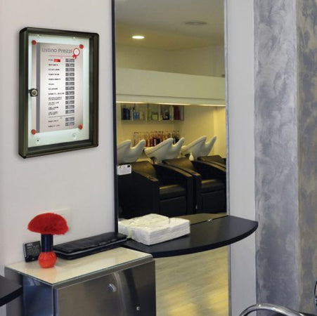 ALUBOX---BACHECA-PORTA-AVVISI-FONDO-MAGNETICO-IN-ALLUMINIO-VERNICIATO-NERO-40CMX55CM