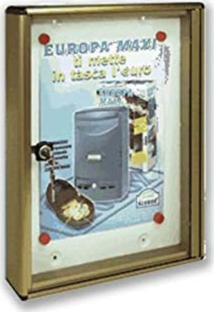 ALUBOX---BACHECA-PORTAVVISI-FOGLIO-A4-30x40x5CM-COLOR-BRONZO