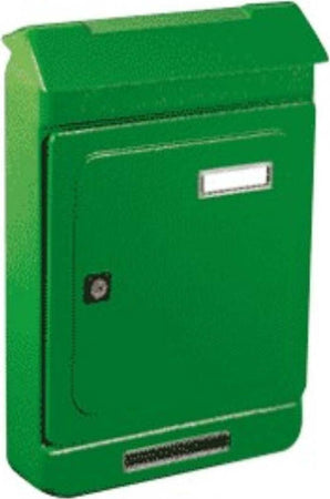 ALUBOX---CASSETTA-POSTALE-UNO-MAXI-CM-26x40x7-VERDE***