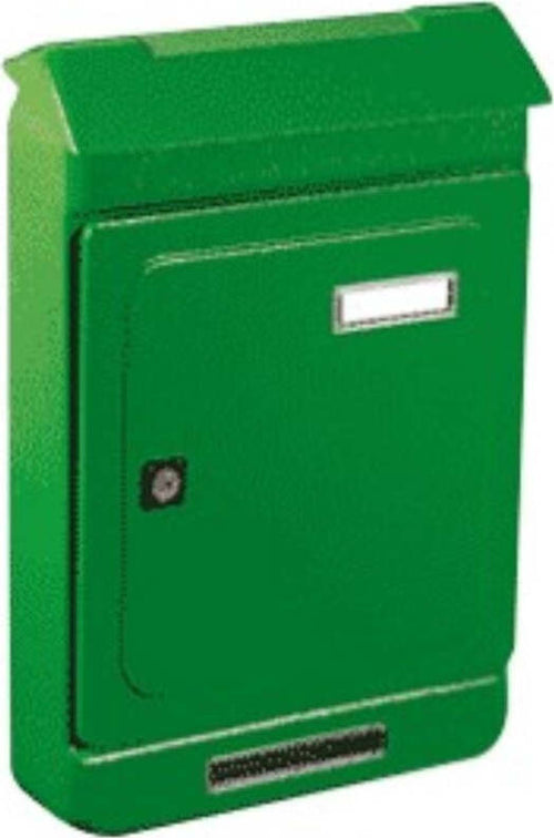 ALUBOX---CASSETTA-POSTALE-UNO-MAXI-CM-26x40x7-VERDE***