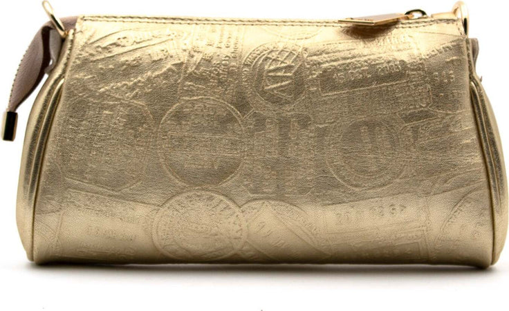 Alv-by-Alviero-Martini-Al008b2318-Mini-Pochette-Donna-100%-Pelle-Con-Tracolla-Removibile-E-Stampa-Logo-Borsa-Elegante-Con-Chiusura-a-Cerniera-22x13x4cm