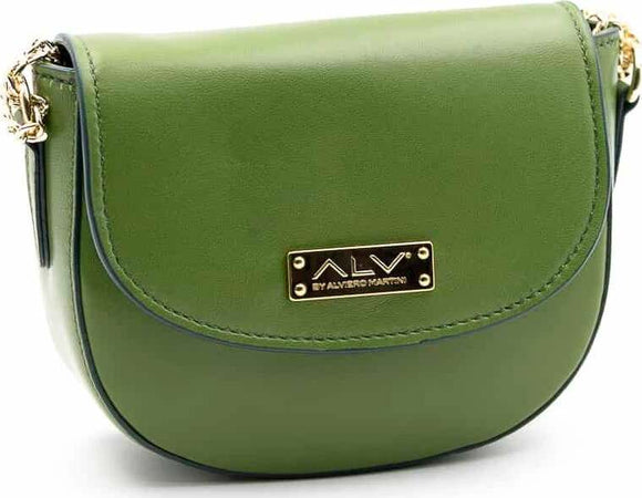 Alv by Alviero Martini Al011b1218 Mini Bag Donna 100% Pelle Foderata Con Tracolla a Catena E Chiusura Magnetica Pochette Elegante Tasca Interna Con Cerniera 15x12,5x6cm Moda/Donna/Borse/Pochette e Clutch Starbag - Gaeta, Commerciovirtuoso.it