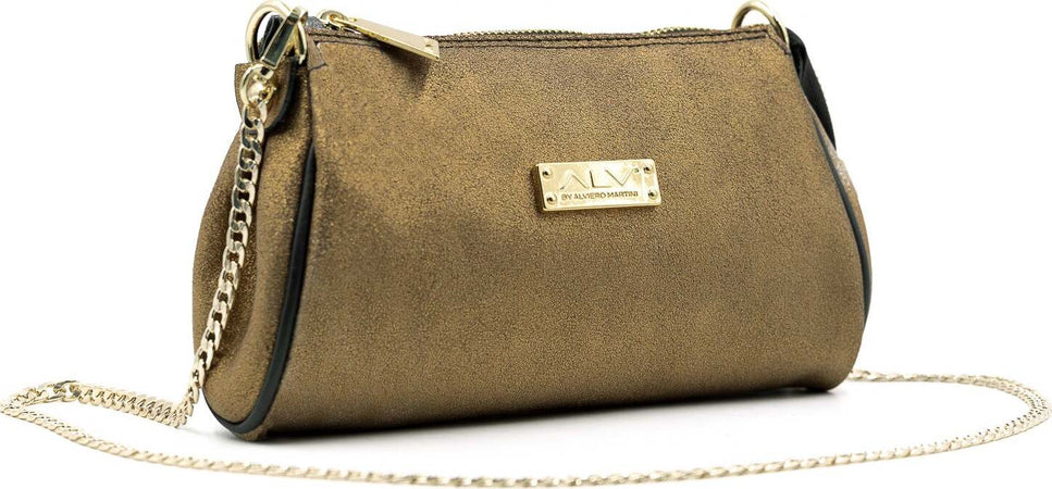 Alv by Alviero Martini Al011b1220 Borsetta Donna 100% Pelle Foderata Con Tracolla a Catena Removibile Pochette Con Singolo Scomparto E Chiusura a Cerniera 22x13x4cm Moda/Donna/Borse/Pochette e Clutch Starbag - Gaeta, Commerciovirtuoso.it