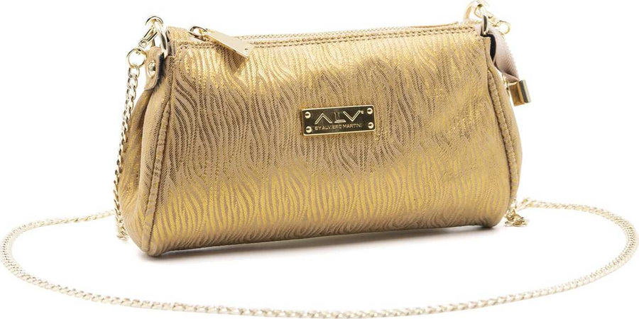 Alv by Alviero Martini Al011b1220 Borsetta Donna 100% Pelle Foderata Con Tracolla a Catena Removibile Pochette Con Singolo Scomparto E Chiusura a Cerniera 22x13x4cm Moda/Donna/Borse/Pochette e Clutch Starbag - Gaeta, Commerciovirtuoso.it