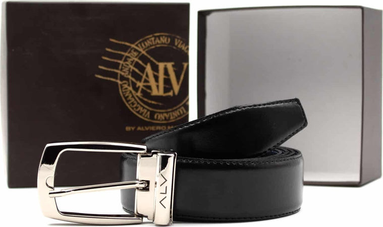 Alv by Alviero Martini Al056cu0110 Cintura Uomo Regolabile 100% Pelle Desing Casual con Logo Cintura Double Face Con Fibbia Ad Ardiglione Altezza 3,5 Cm Moda/Uomo/Accessori/Cinture Starbag - Gaeta, Commerciovirtuoso.it