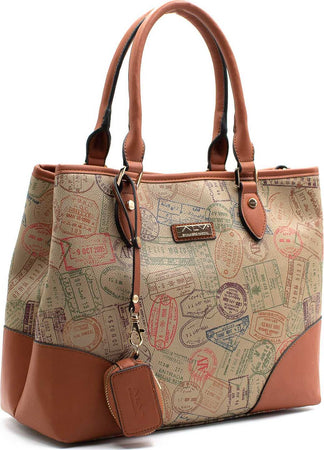 Alv by Alviero Martini Al904b0414 Borsa Shopping Donna Foderata Con Tracolla Removibile 100% Pvc Impermeabile Borsa Design Elegante Doppio Scomparto Con Chiusura a Cerniera 34x28x13cm Moda/Donna/Borse/Borse a mano Starbag - Gaeta, Commerciovirtuoso.it