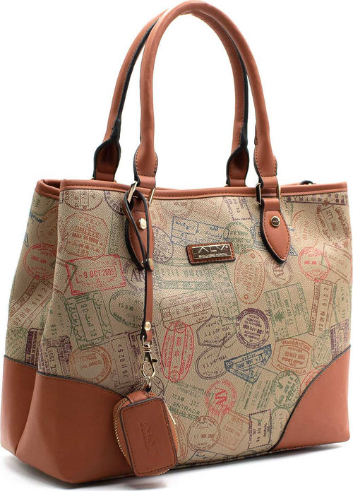 Alv by Alviero Martini Al904b0414 Borsa Shopping Donna Foderata Con Tracolla Removibile 100% Pvc Impermeabile Borsa Design Elegante Doppio Scomparto Con Chiusura a Cerniera 34x28x13cm Moda/Donna/Borse/Borse a mano Starbag - Gaeta, Commerciovirtuoso.it