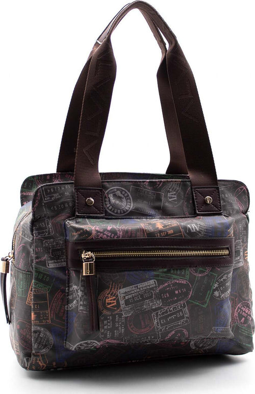 Alv by Alviero Martini Al929b0526 Borsa Bauletto Da Donna Fantasia 2 Manici E Zip Borsa Da Giorno Con Tasca Esterna 33x25x15 Cm Moda/Donna/Borse/Borse a mano Starbag - Gaeta, Commerciovirtuoso.it