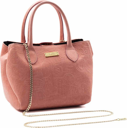 Alv by Alviero Martini Borsa Donna Elevation a Bauletto Stampata Con Catena Removibile E Pochette Interna Borsa Con Logo frontale e Doppia Chiusura a Clip 29×21,5×14 Cm Moda/Donna/Borse/Borse a mano Starbag - Gaeta, Commerciovirtuoso.it